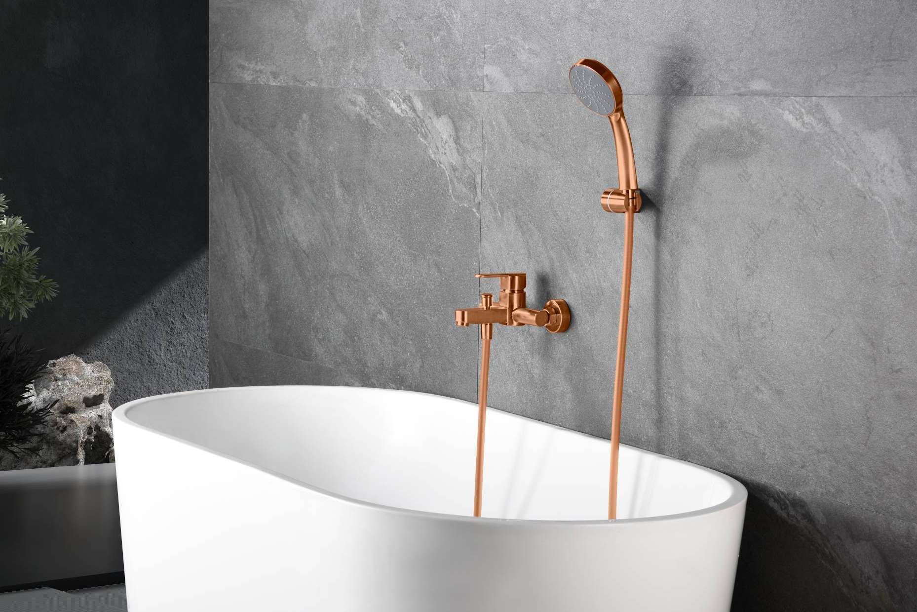 IMEX Products, elegancia y distinción que marca tendencia en colección de grifería en oro rosa cepillado