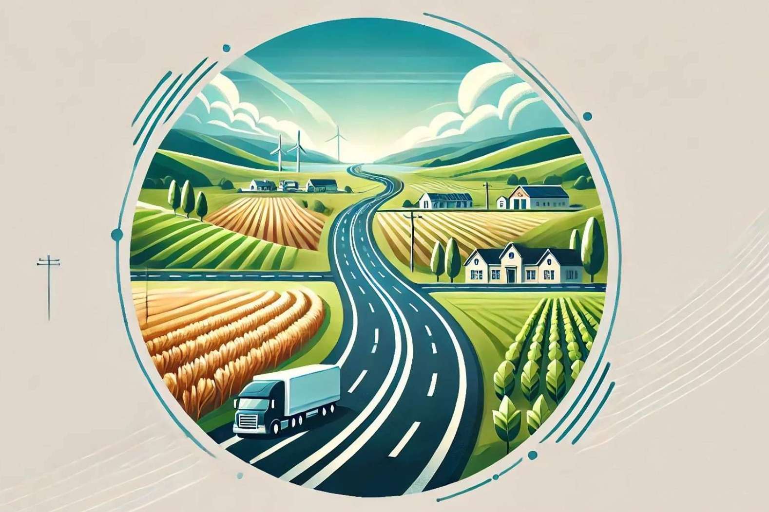 Las ventajas y  y desventajas del transporte de mercancías por carretera