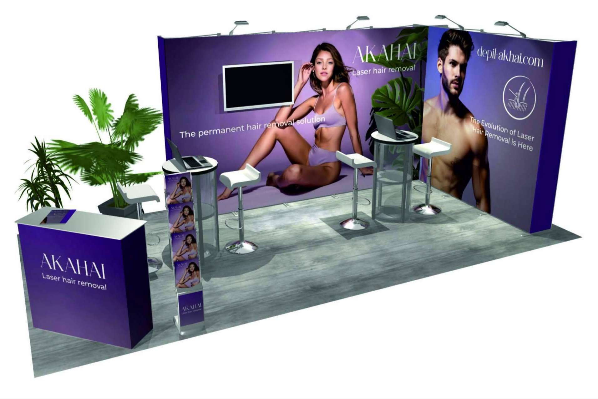 Los stands reutilizables maximizan la participación en ferias comerciales, por Olika Stands