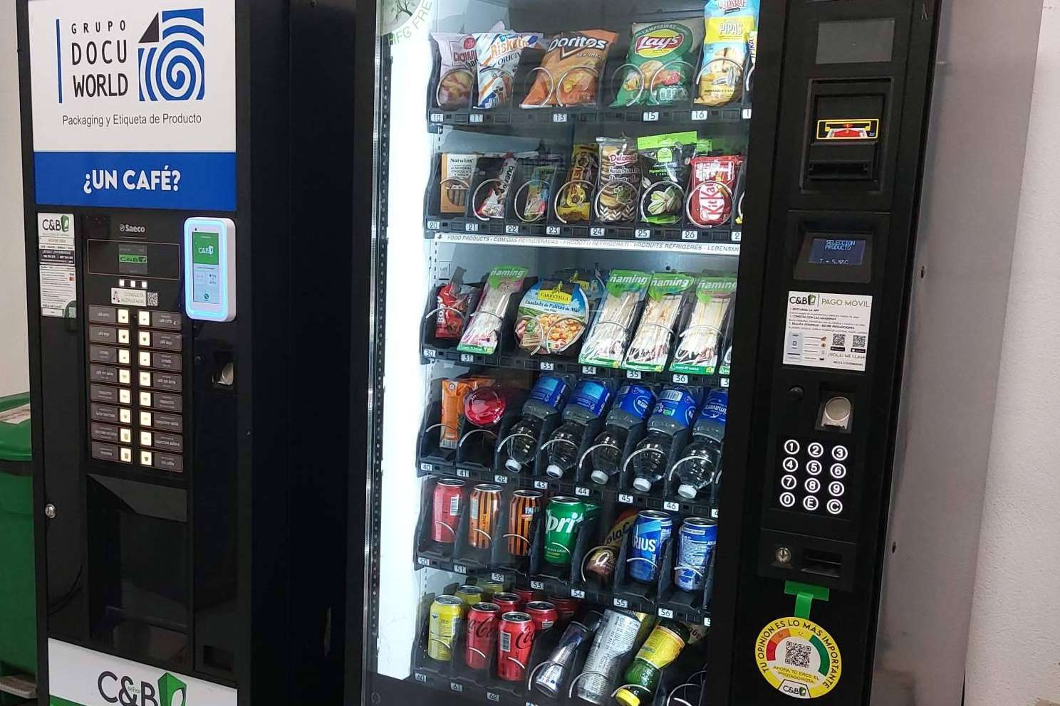 C&B Señor lleva el vending personalizado al siguiente nivel en Madrid