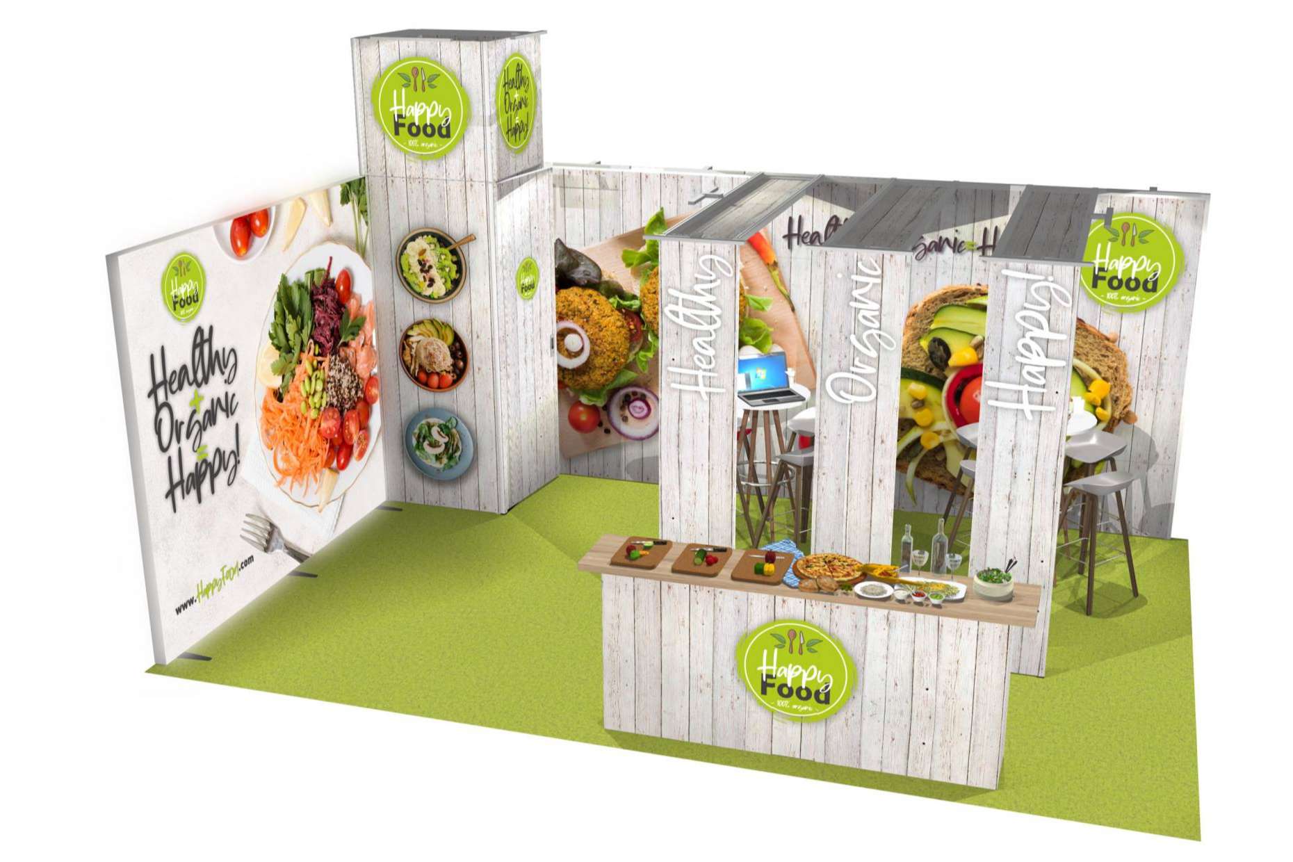 Stands modulares personalizados, la solución de Olika Stands para destacar en eventos