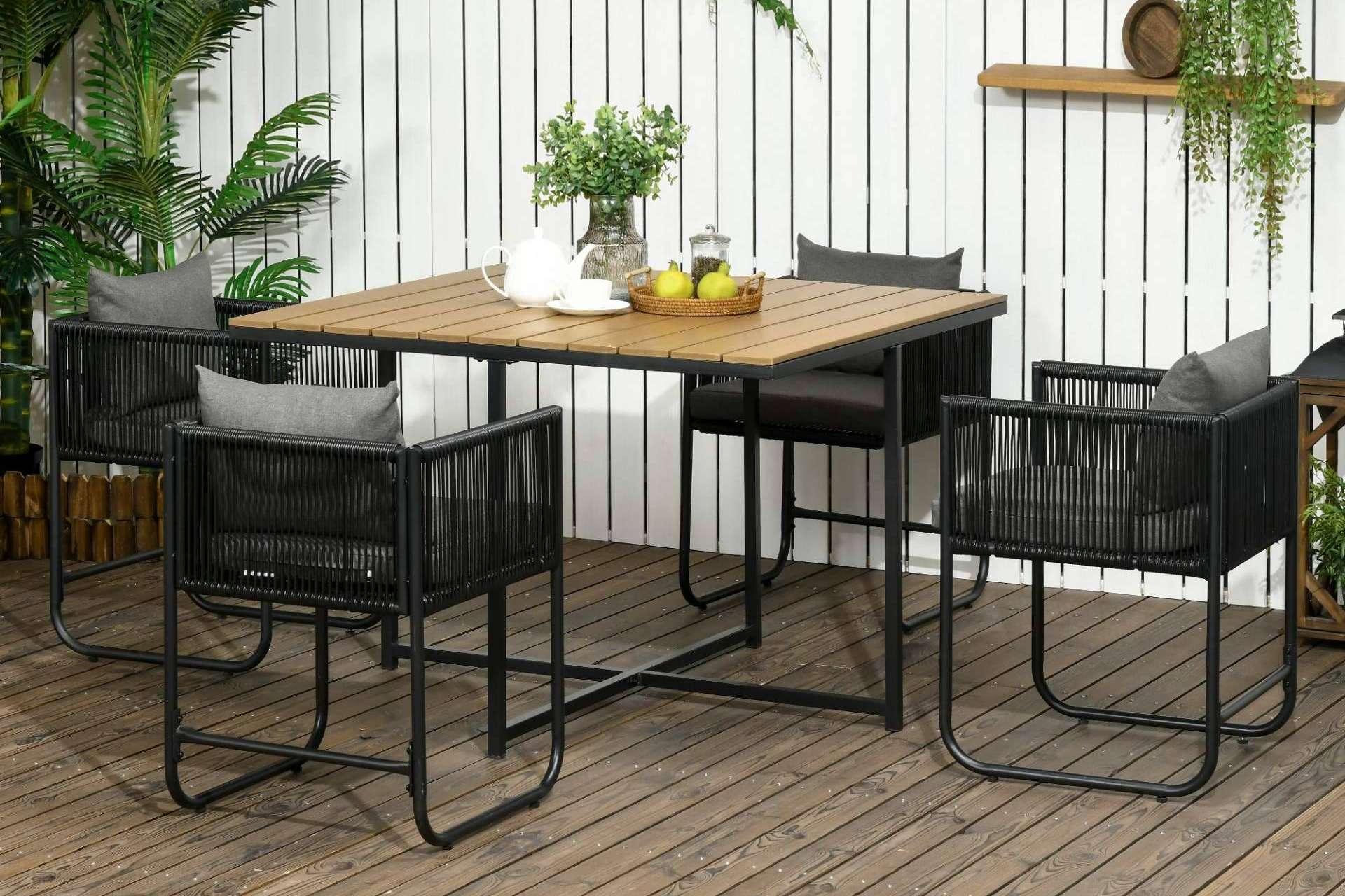 Aosom.es presenta las últimas novedades en muebles de jardín y terraza para esta temporada