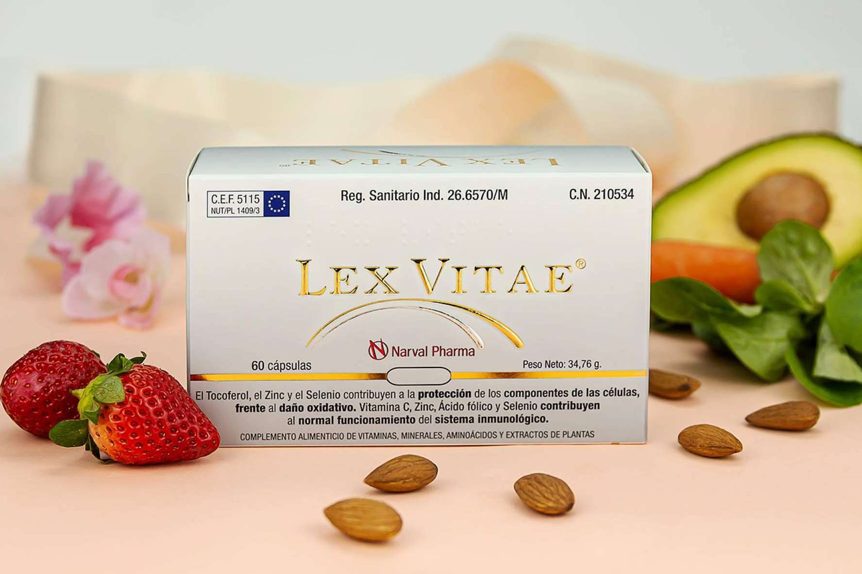 Lex Vitae, antioxidante natural de Narval Pharma que contribuye al rejuvenecimiento celular