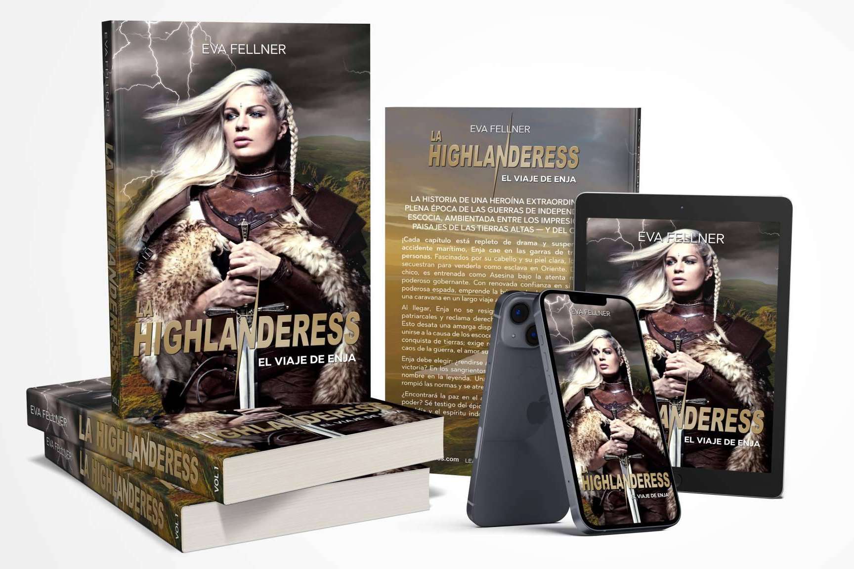 La Highlanderess; la saga que cruza la historia para tocar el alma de quienes aún no reclaman su poder