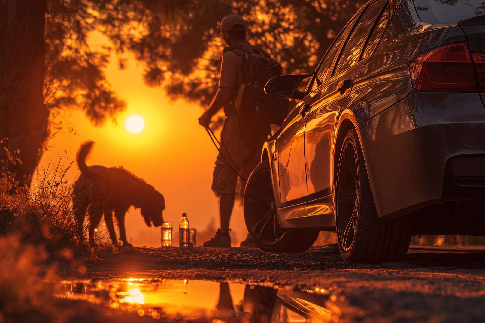 Transporte de perros en coche; cómo cumplir la normativa DGT y viajar seguro este verano 2025