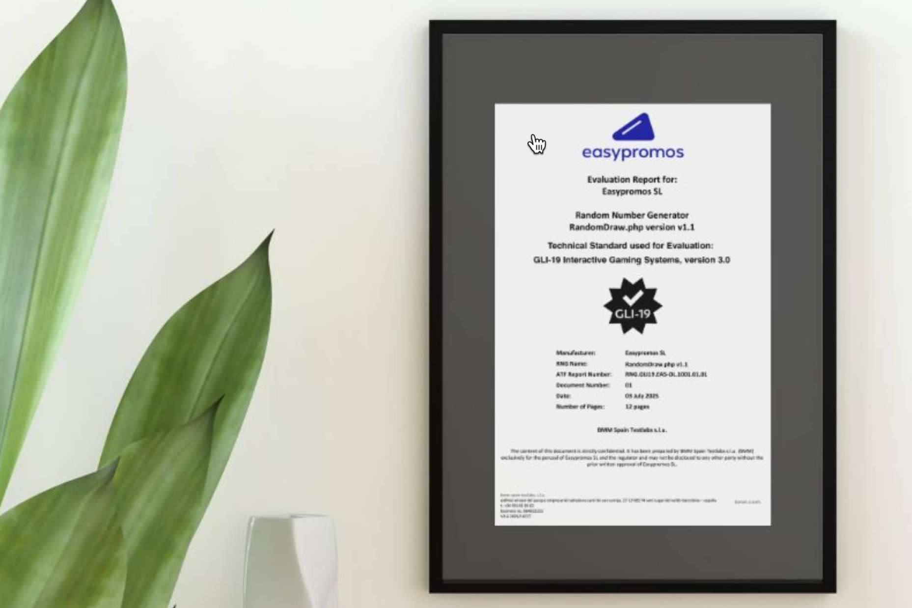 Máxima seguridad en sorteos online, Easypromos obtiene la certificación internacional GLI-19