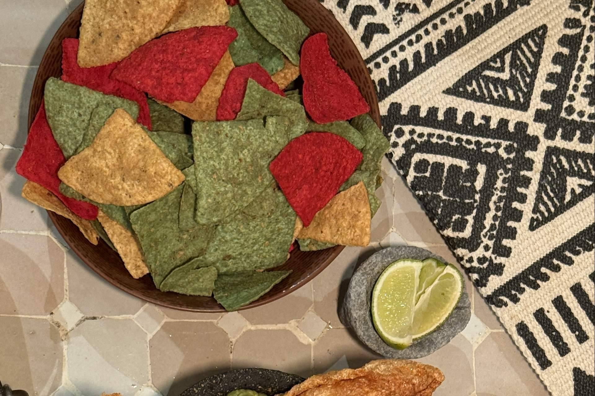 El snack mexicano más colorido llega a España con los nuevos Totopos Tricolor Maíz Maya