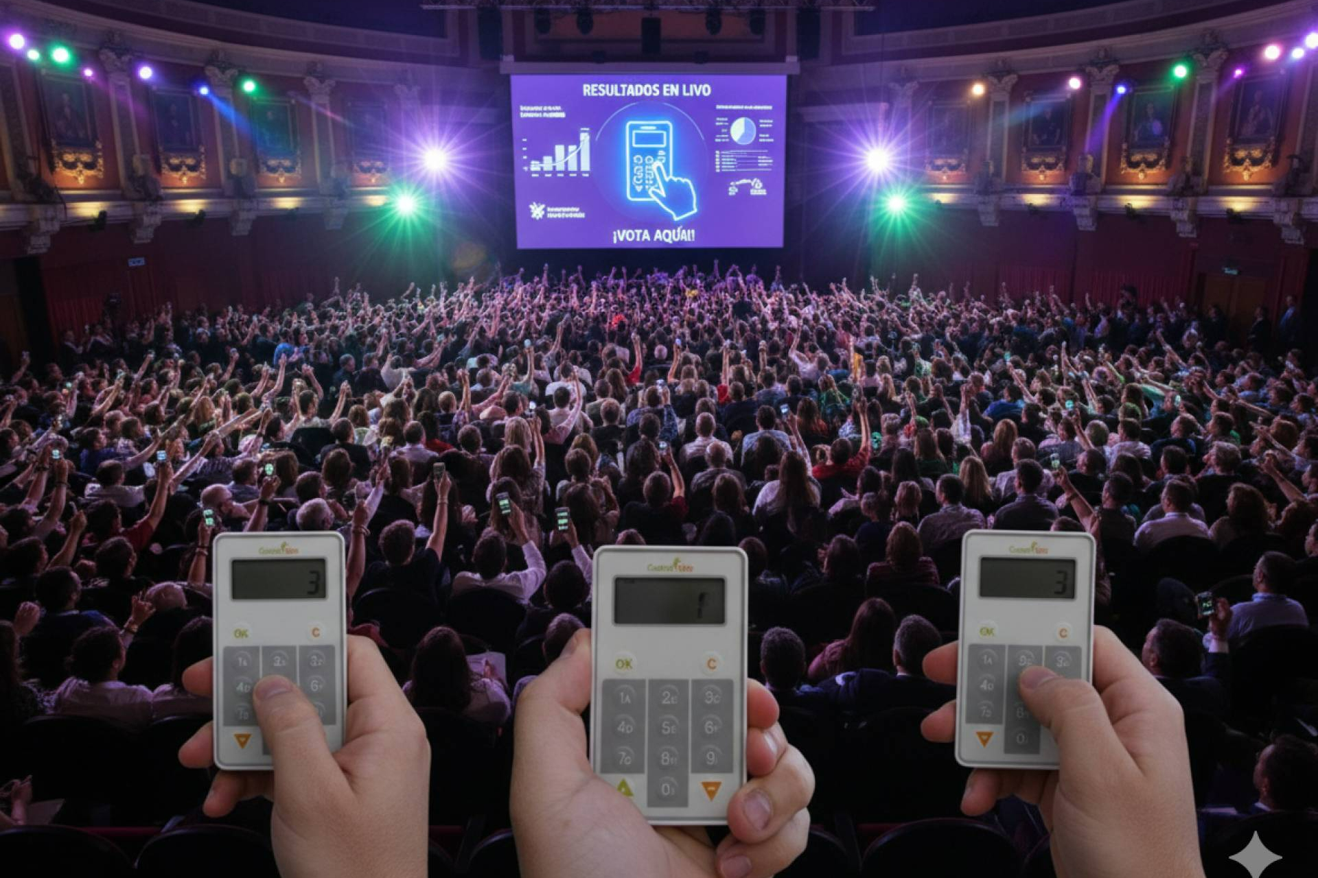 Custom Vote impulsa la participación en eventos creativos con votación interactiva en tiempo real