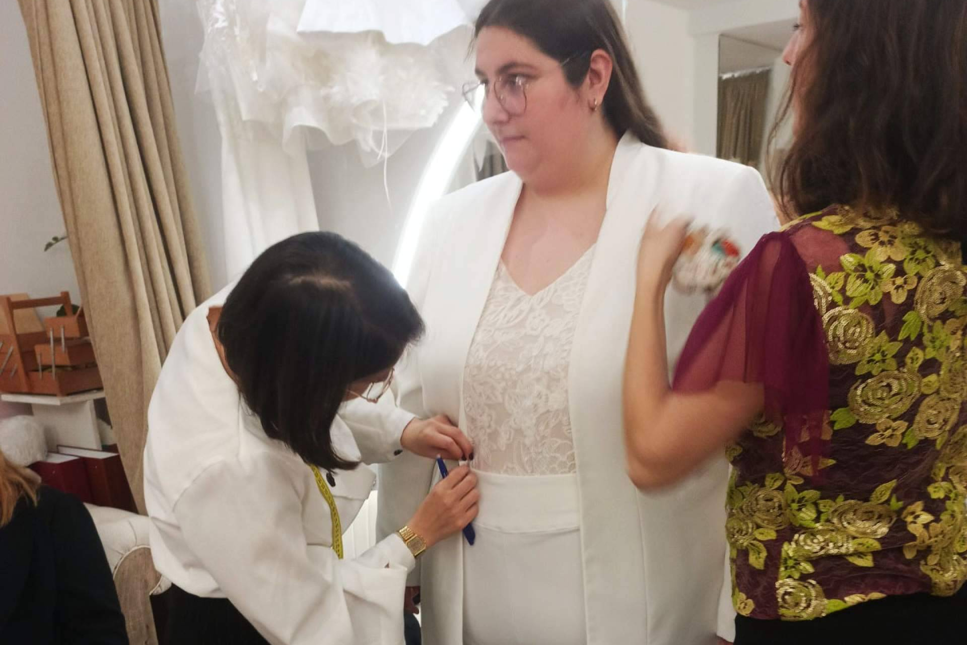 Valérie Moreau; Así se elabora un vestido de novia exclusivo en un atelier madrileño