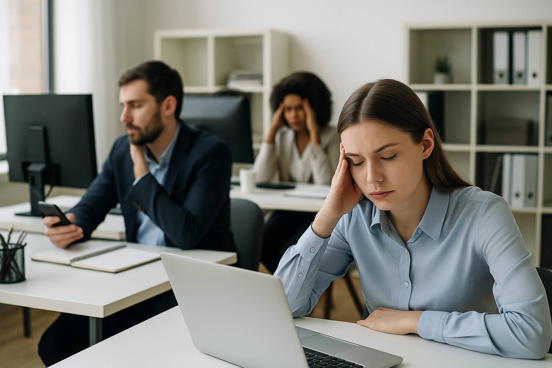 El nuevo coste invisible en las empresas, cómo el estrés laboral erosiona la concentración y la productividad