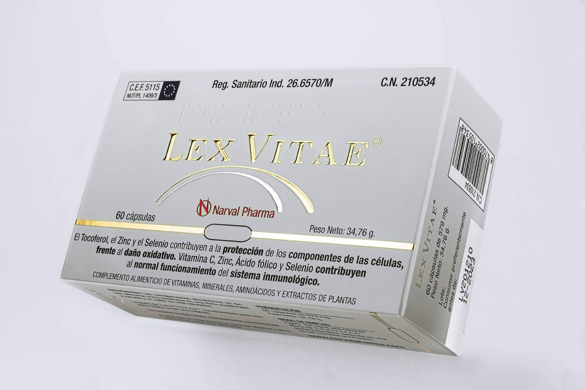 Lex Vitae, el antioxidante que refuerza el sistema inmunitario desde el interior