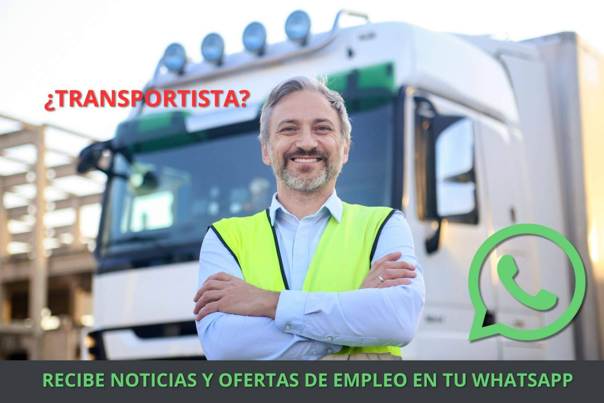 WhatsApp, nuevo acceso directo a noticias de transporte por carretera y ofertas de empleo con Autónomos ¡En Ruta!
