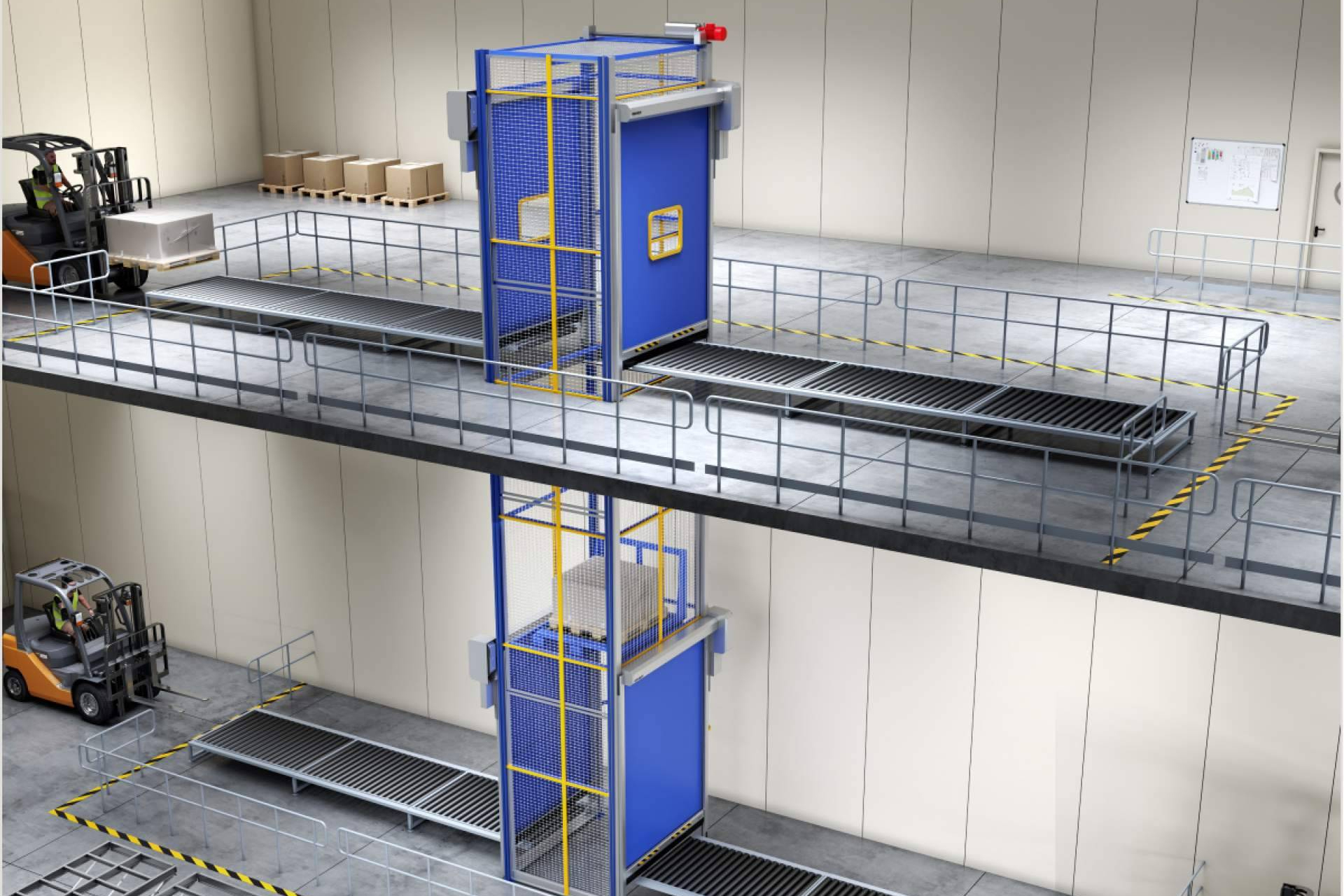 Intralogística más segura; puertas de seguridad de alto rendimiento para automatización sin paradas