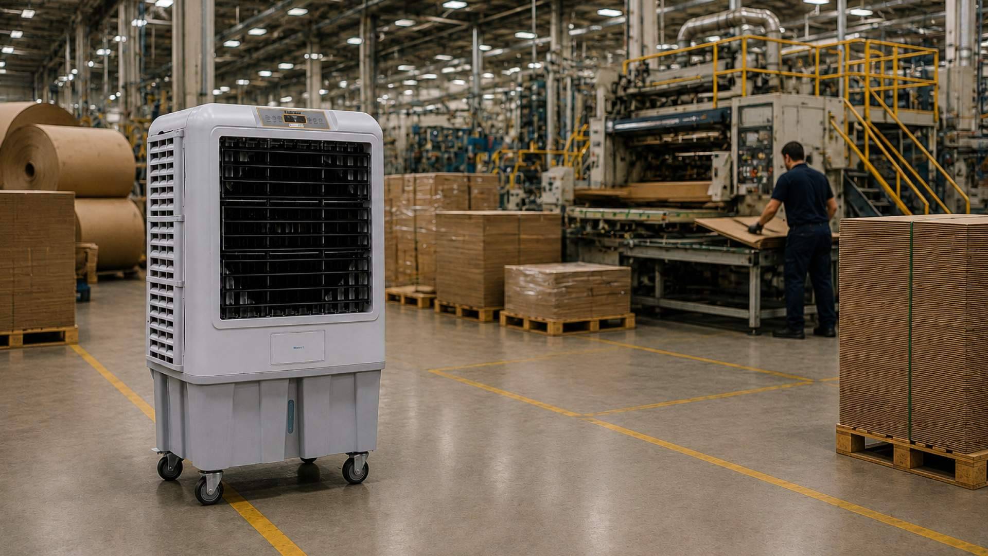 Esencial Cool; el calor en fábricas y almacenes obliga a replantear la climatización industrial