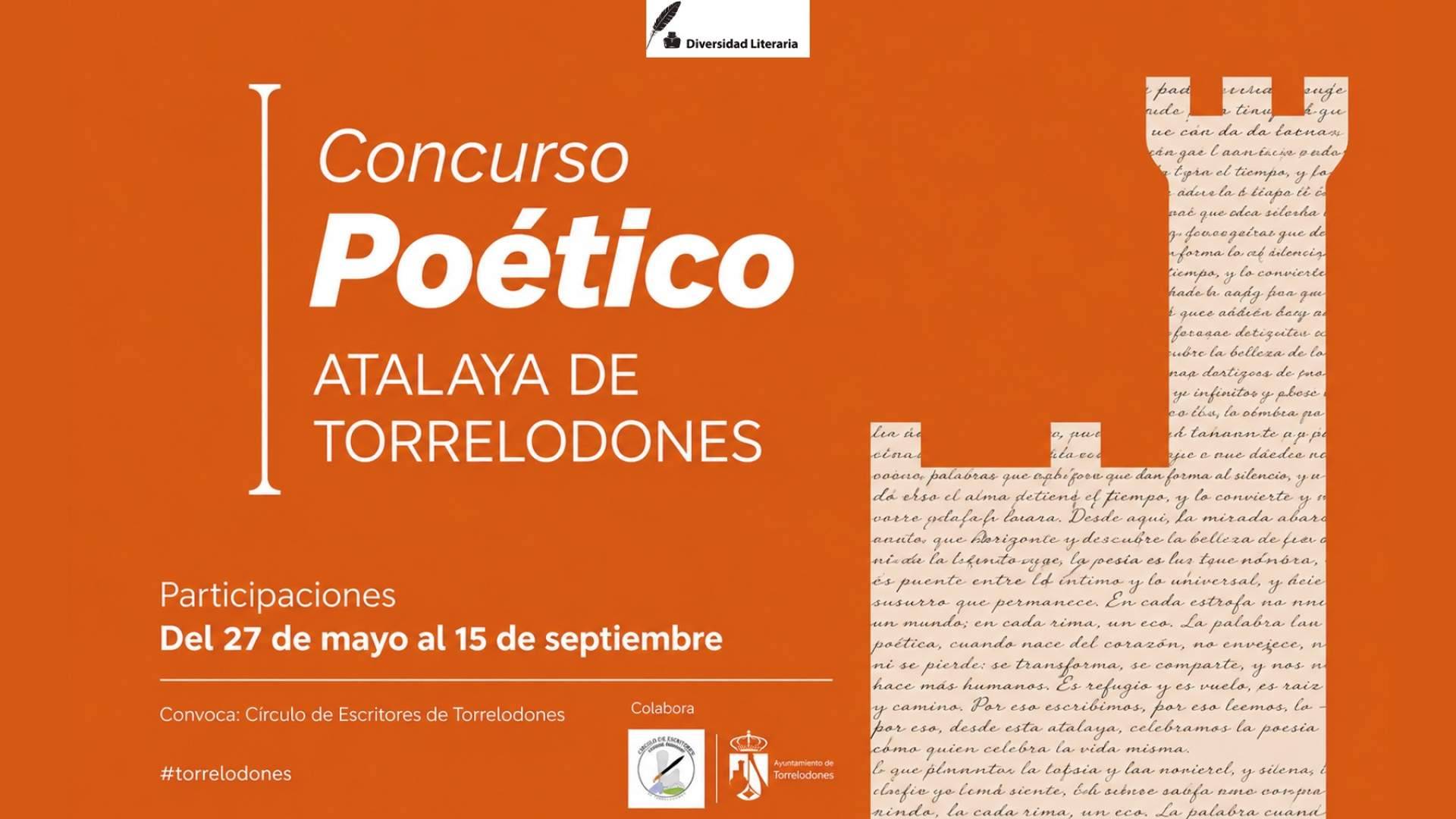 I Concurso Poético Atalaya de Torrelodones; la palabra como horizonte creativo