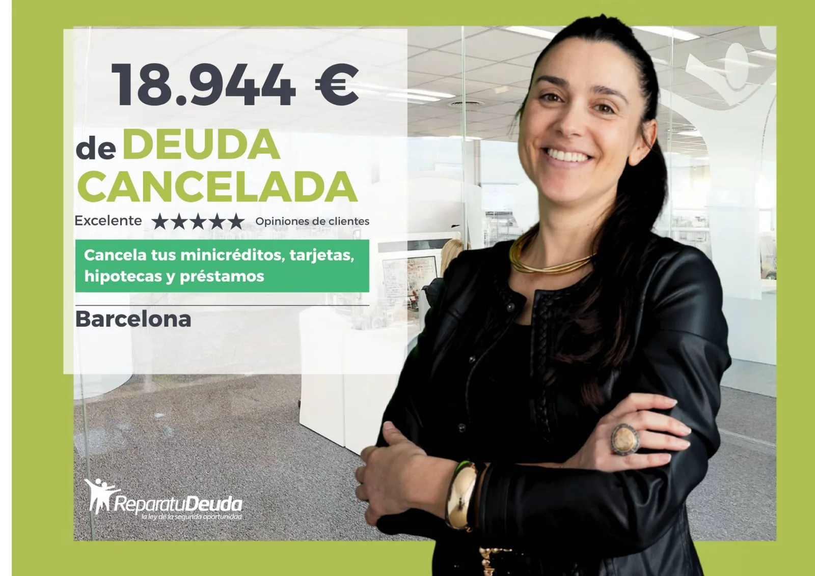 Repara tu Deuda Abogados cancela 18.944 € en Barcelona; la Ley de Segunda Oportunidad impulsa un nuevo comienzo · Opinion Canaria
